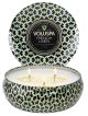 Maison Noir French Linen 3 Wick Tin Candle 12oz 217376  