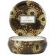 Japonica Baltic Amber 3 Wick Tin Candle 12oz 217631  