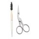 Brow Shaping Scissors & Brush 2914-R 220152  